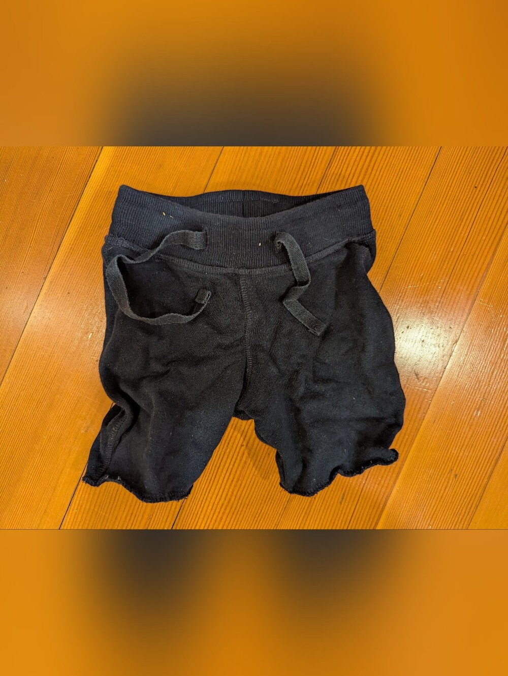 PACT Organic Cotton Shorts navy 12-18 mo  GOTS